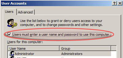 Uncheck the box shown here